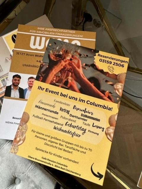 Pension Columbia Inkl. Fruehstueck Im Zentraum Bad Gleichenberg Exteriér fotografie